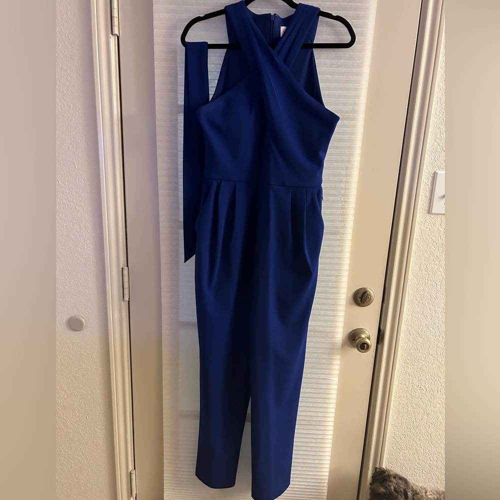 Eliza J Royal Blue Jumpsuit